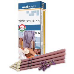 Testgyertya Levendula 10db-os