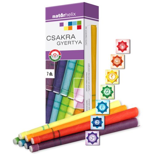 Csakragyertya Színsor 7db-os
